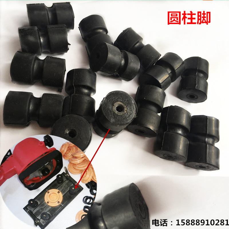 捷顺/红牛20210震荡磨/砂光机/打磨机配件/橡胶脚/橡胶座/底板图片