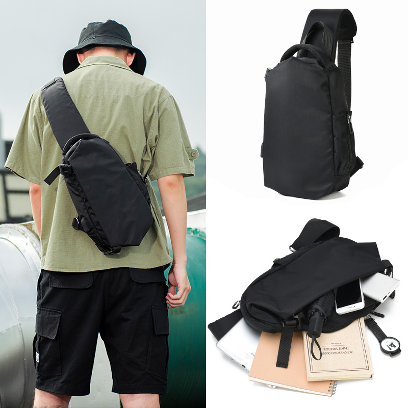 运动休闲潮流个性ins男式小背包