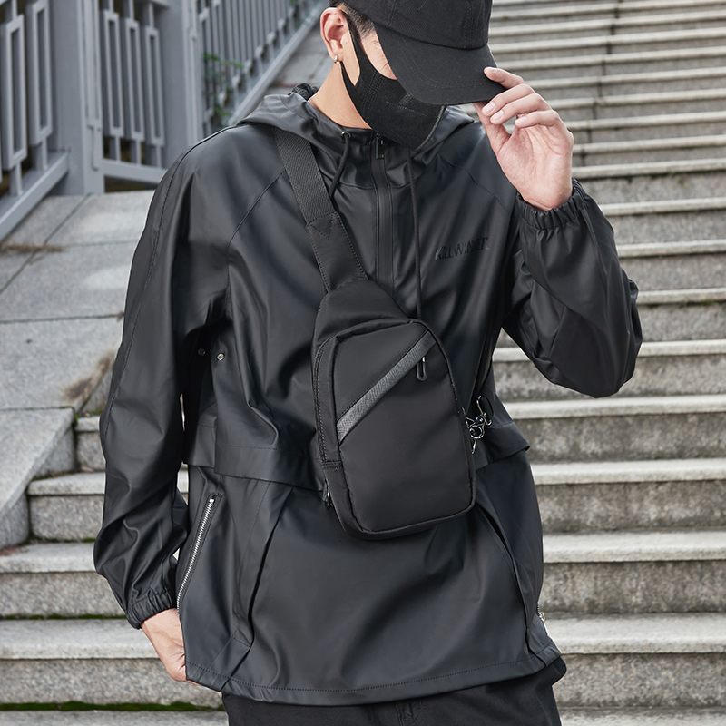 木村耀司斜挎包男多功能潮牌背包