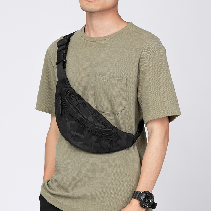 男士运动多功能小型休闲风斜挎包