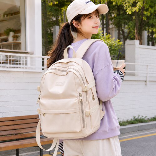 日系ins风书包初中生女孩高颜值