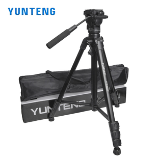 云腾三脚架适用于松下摄像机AG-UX90MC UX180MC EX280 FC100 MDH1 NX5C NX100 4K专业液压阻尼云台支架三角架
