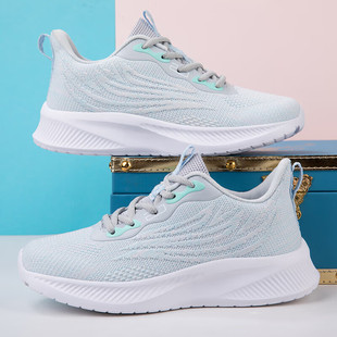 初三体育中考专用女鞋体测跳远初中学生夏季减震轻便运动跑步鞋女