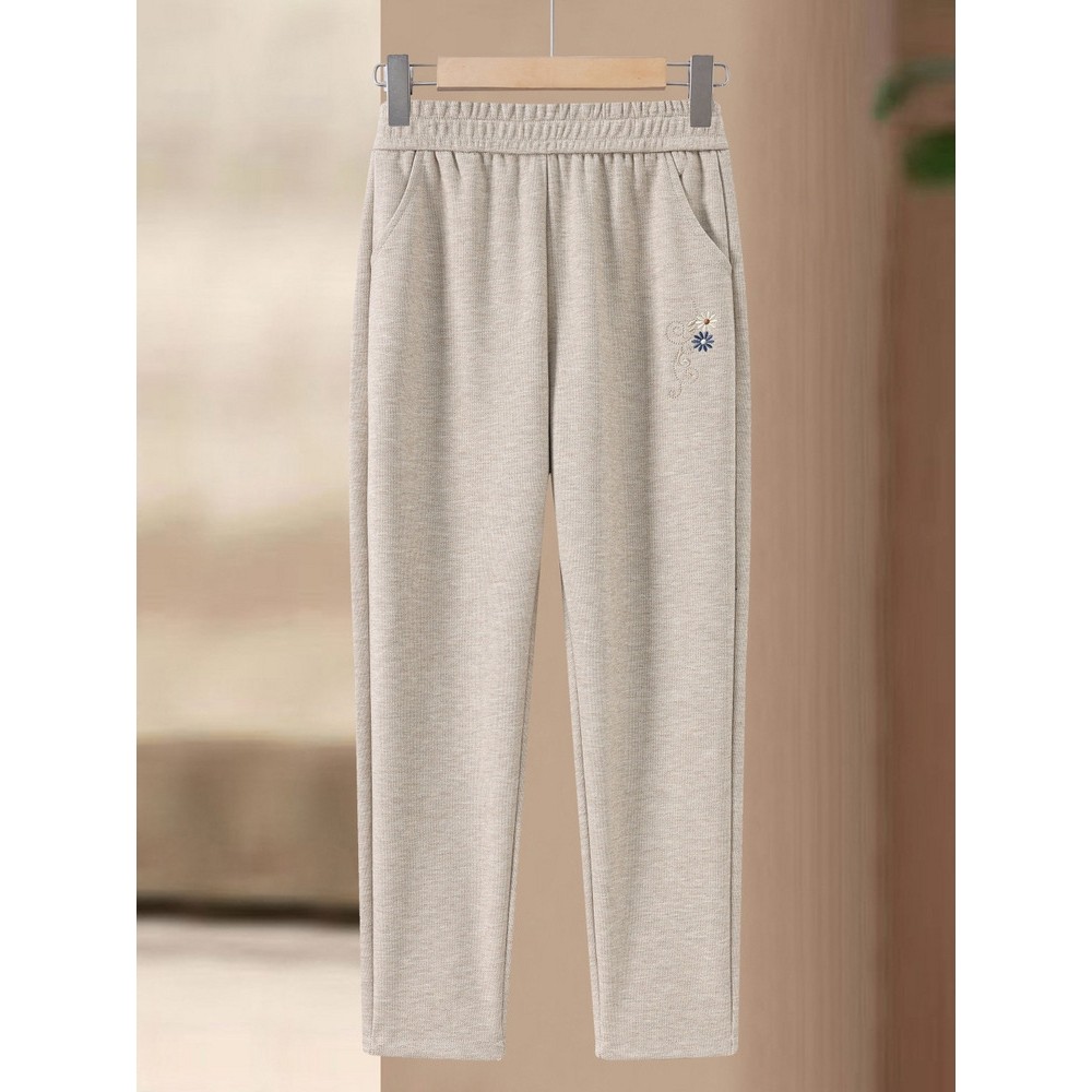 妈妈冬季加绒加厚宽松显瘦直筒裤中老年女裤老年人保暖休闲哈伦裤,女装/女士精品,中老年女装,淘宝优惠券,粉丝福利购,淘宝优惠卷