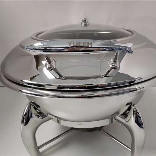 YUFEH宇辉1060液压翻盖可视汤炉 粥煲 自酒店助餐保温炉早餐炉