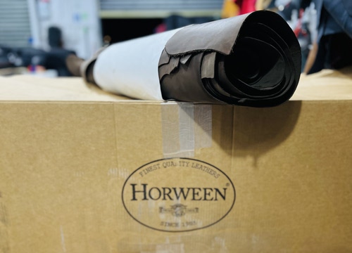 非国产！元单！美国Horween Predator咖色疯马皮2.2mm混鞣工艺