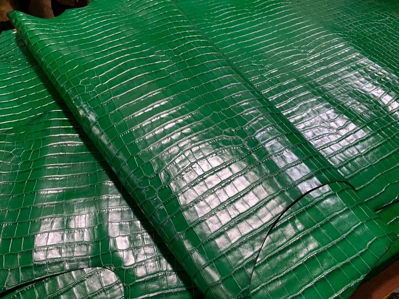 超高货!意大利托斯卡纳竹节纹头层牛皮1.0mm 16-18尺 328/张包邮