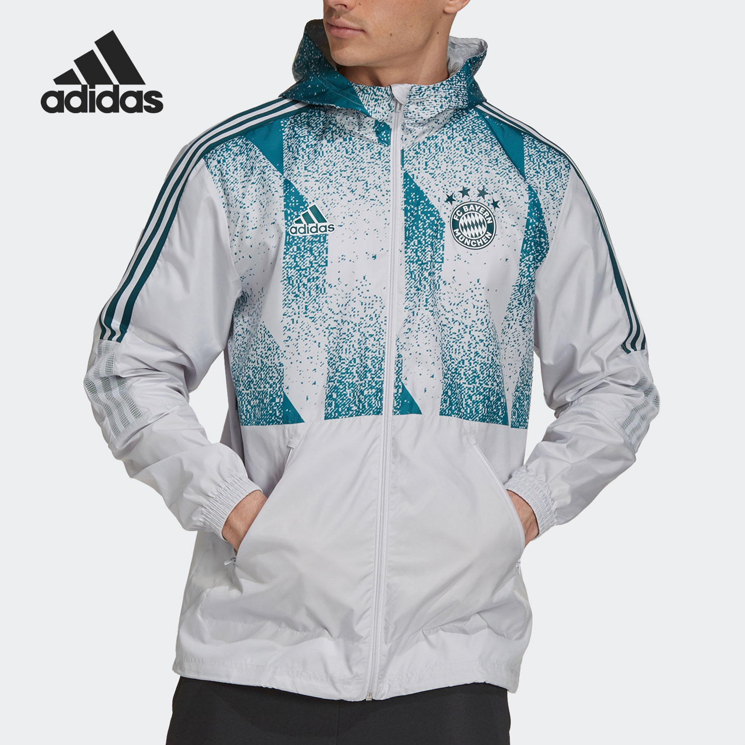 Adidas/阿迪达斯男子运动夹克