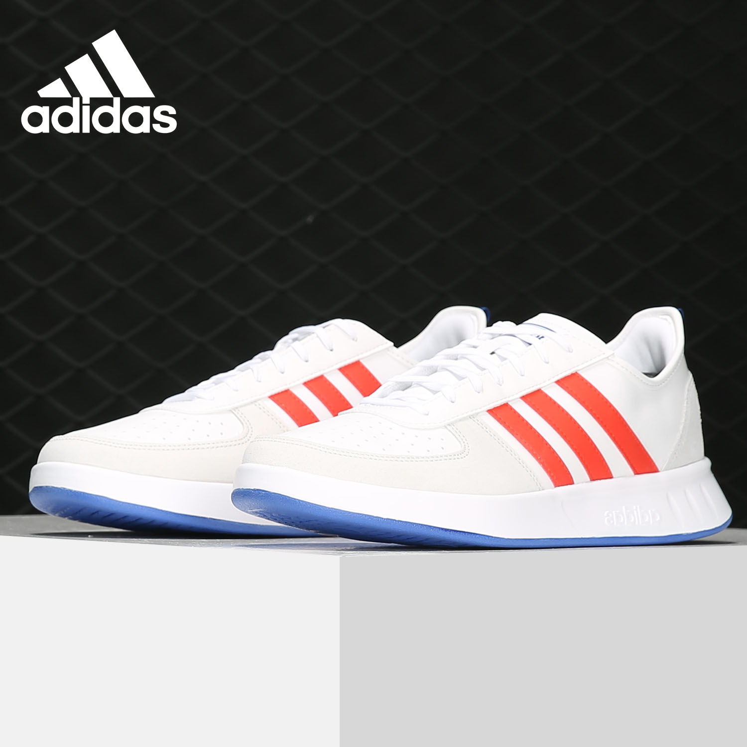 阿迪达斯男女经典复古网球运动鞋