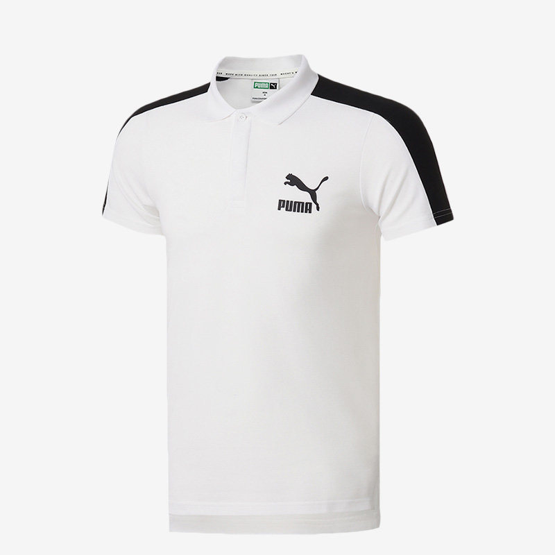 Puma/彪马正品 男子拼接短袖T恤POLO衫 ICONIC T7 530015,运动服/休闲服装,运动POLO衫,淘宝优惠券,粉丝福利购,淘宝优惠卷