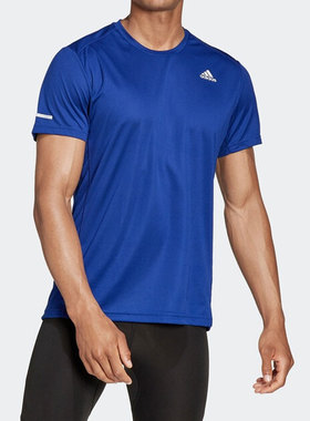 Adidas/阿迪达斯正品夏新款男子舒适运动跑步透气休闲短袖 H34538