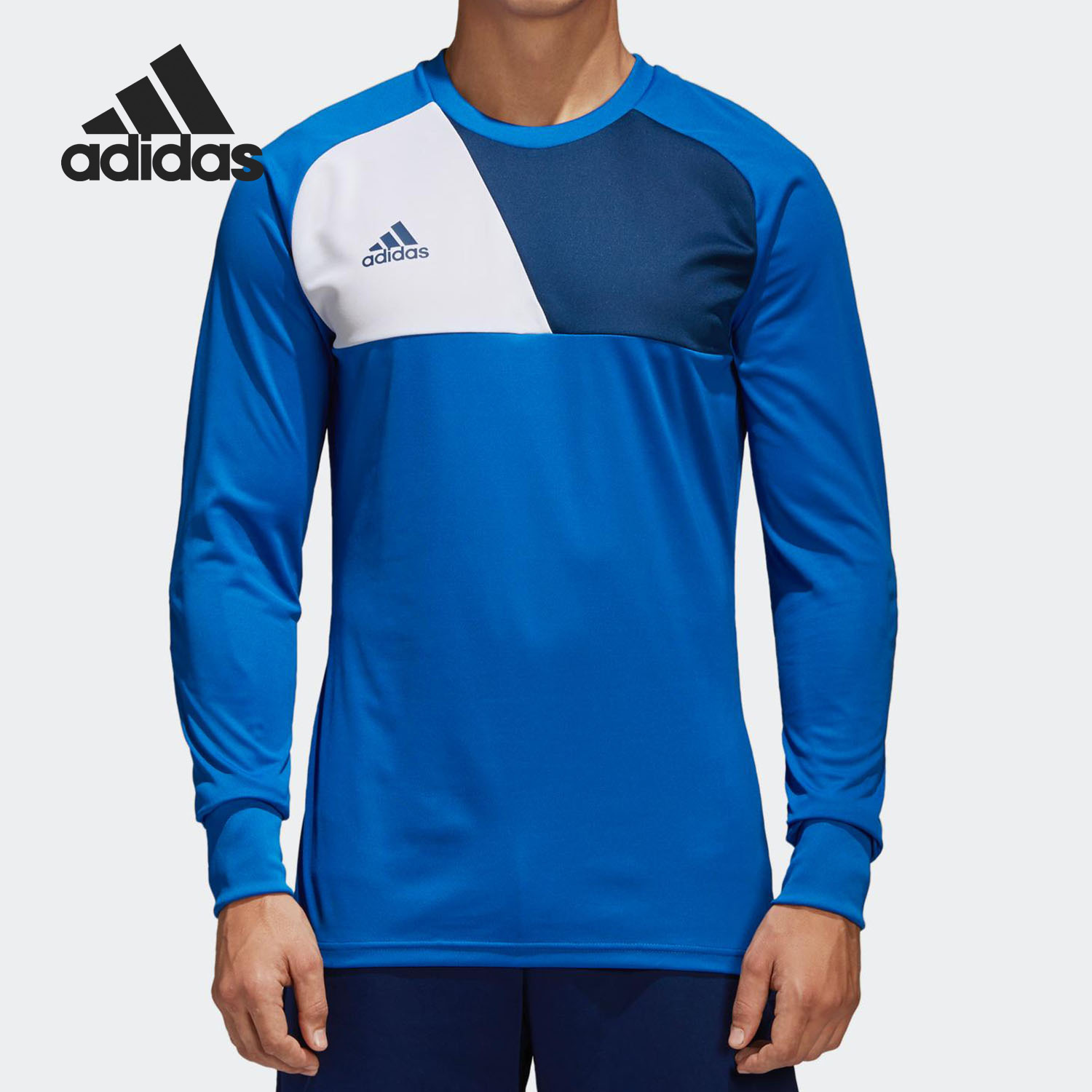 Adidas/阿迪达斯正品17 GK男子训练运动队服透气针织足球服AZ5