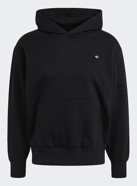 Adidas/阿迪达斯正品三叶草男子休闲复古连帽刺绣运动卫衣GN3384