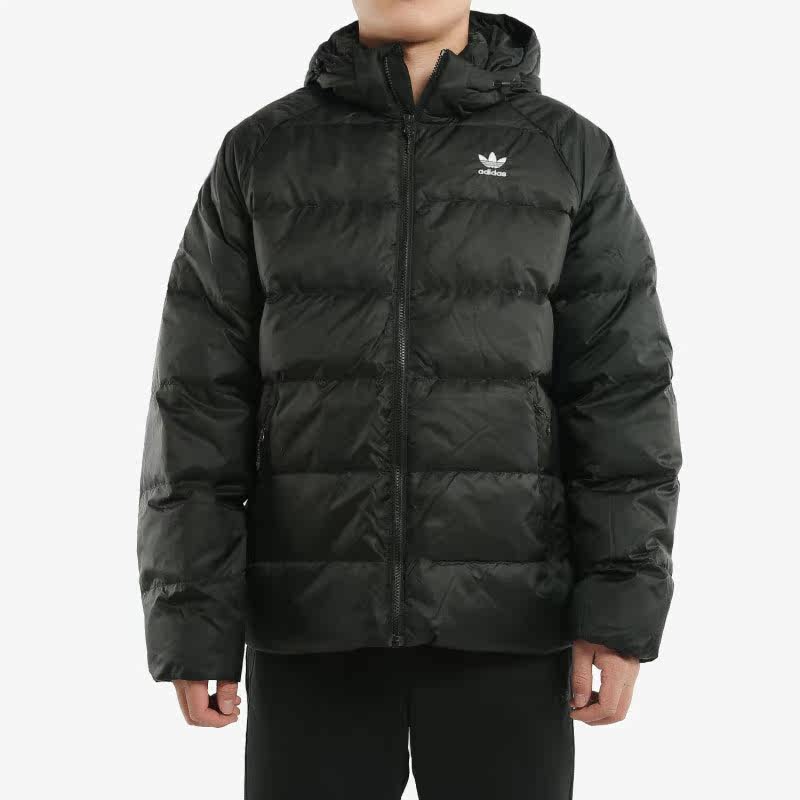Adidas/阿迪达斯正品三叶草JACKET DOWN DET男子运动羽绒服FI8196