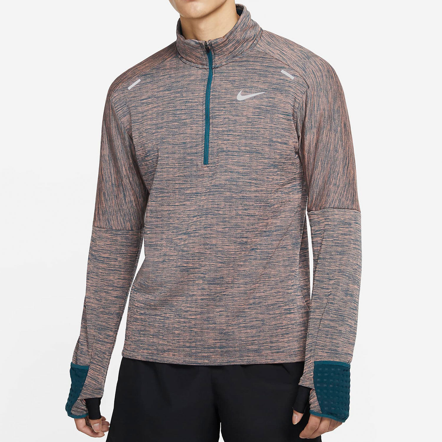 Nike/耐克正品春季新款男子半拉链休闲运动长袖t恤CU6088-394,运动服/休闲服装,运动T恤,淘宝优惠券,粉丝福利购,淘宝优惠卷