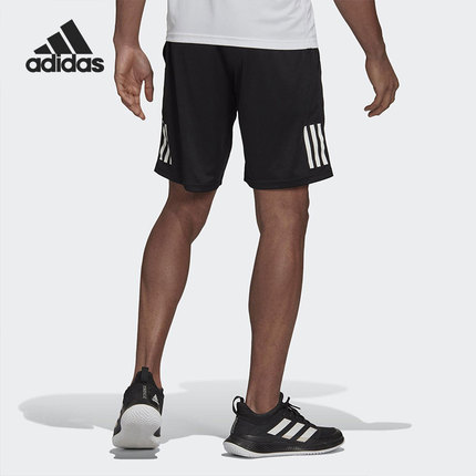 Adidas/阿迪达斯正品2021新款男子三道杠训练健身运动短裤GH7672