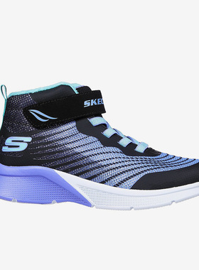 Skechers/斯凱奇正品秋季新款大童运动加绒魔术贴休闲短靴303070L