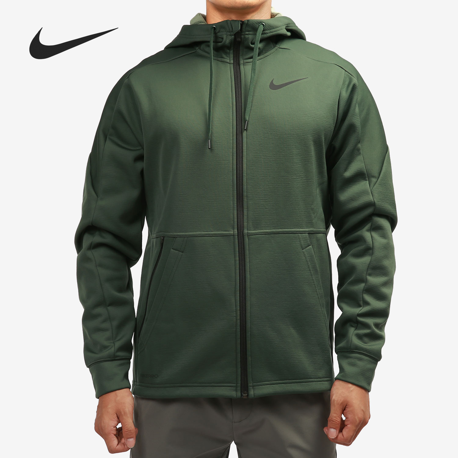 Nike/耐克正品男子时尚潮流休闲运动舒适拉链加绒外套CU7359-337