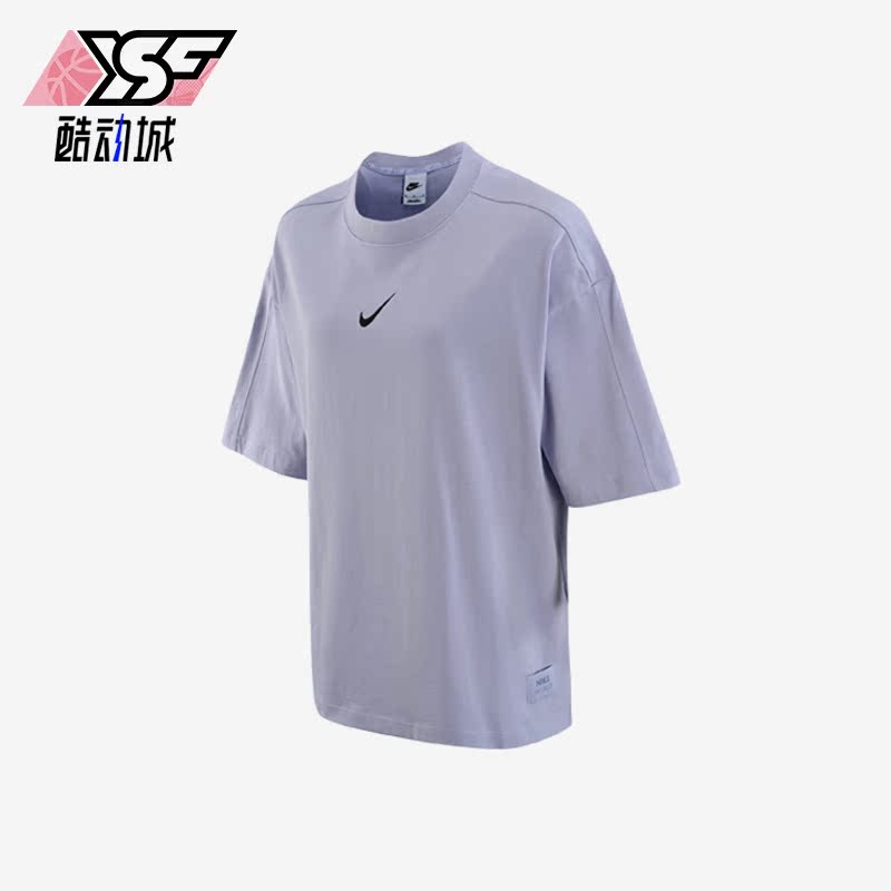 Nike/耐克正品2023夏季宽松女子运动休闲圆领T恤DV8023-536