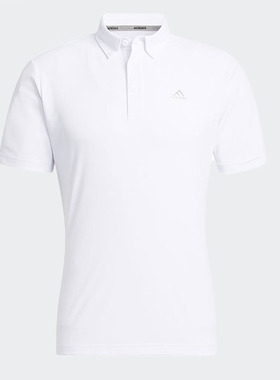 Adidas/阿迪达斯正品KR PQ 时尚男子高尔夫运动短袖POLO衫 H64607