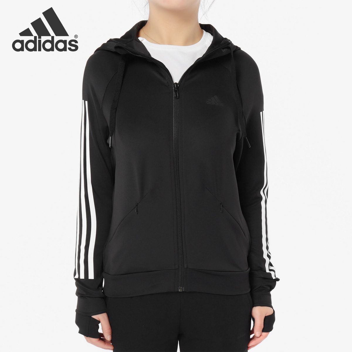 Adidas正品女子休闲外套运动夹克