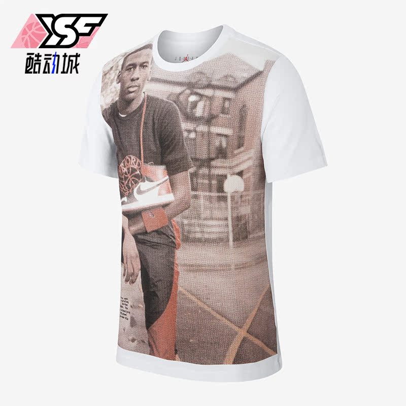 耐克正品男子运动印花休闲短袖