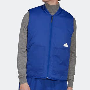 Adidas/阿迪达斯正品2022新款男子保暖运动棉马甲HN1931