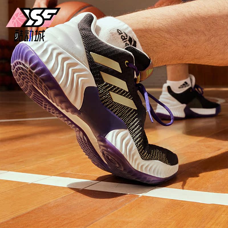 Adidas/阿迪达斯正品PRO BOUNCE 2018 LOW男女篮球鞋IG4493