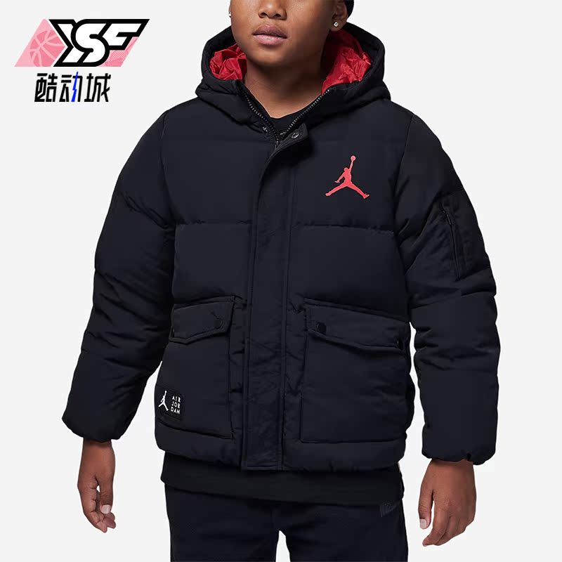 耐克正品大童保暖运动羽绒服