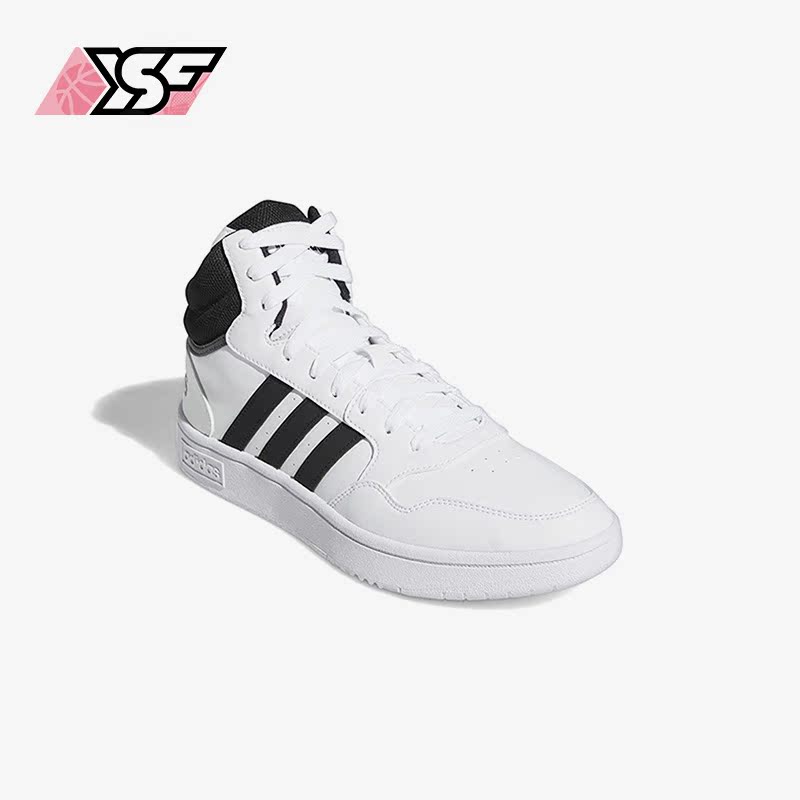 Adidas/阿迪达斯正品Neo Hoops 3.0男女运动中帮板鞋GW3019