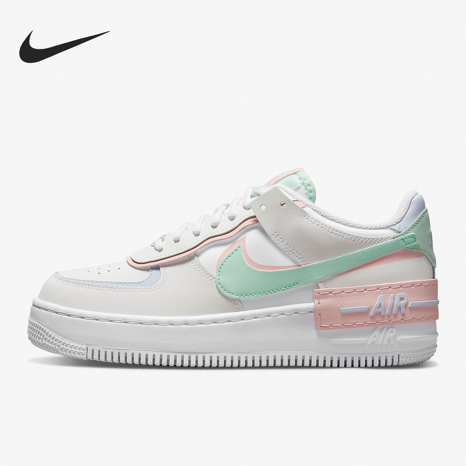Nike/耐克正品新款AF1空一号女子厚底经典板鞋 CI0919-117