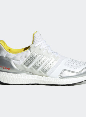 Adidas/阿迪达斯正品 LEGO x adidas乐高积木金属银男跑鞋FY7690