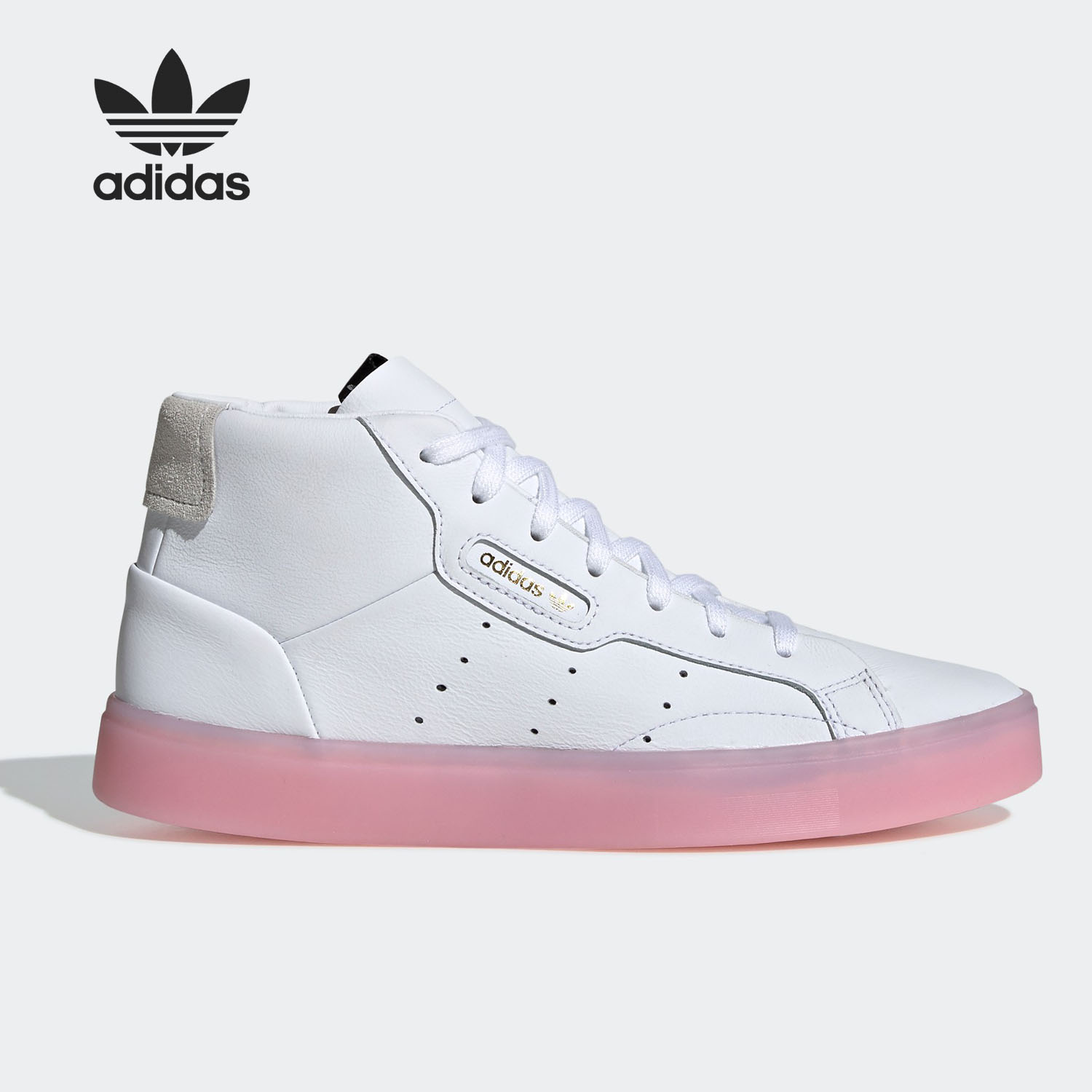 Adidas/阿迪达斯正品 三叶草SLEEK MID W 女子经典休闲鞋 EE8612