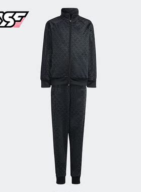 Adidas/阿迪达斯正品三叶草春季新款小童运动长袖套装H62936
