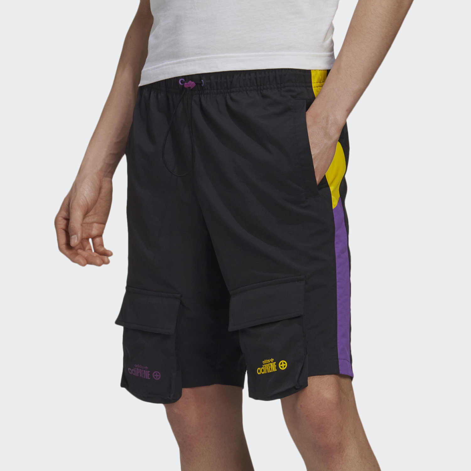 阿迪达斯正品三叶草男装运动短裤