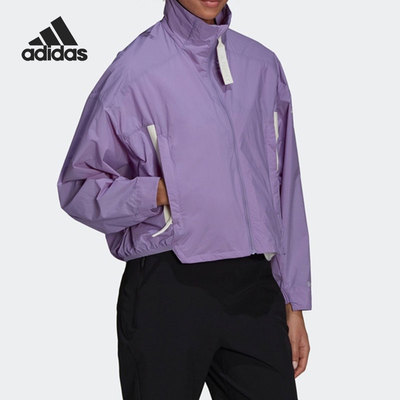 Adidas/阿迪达斯正品TERREX 女子户外抗风运动夹克外套H65707