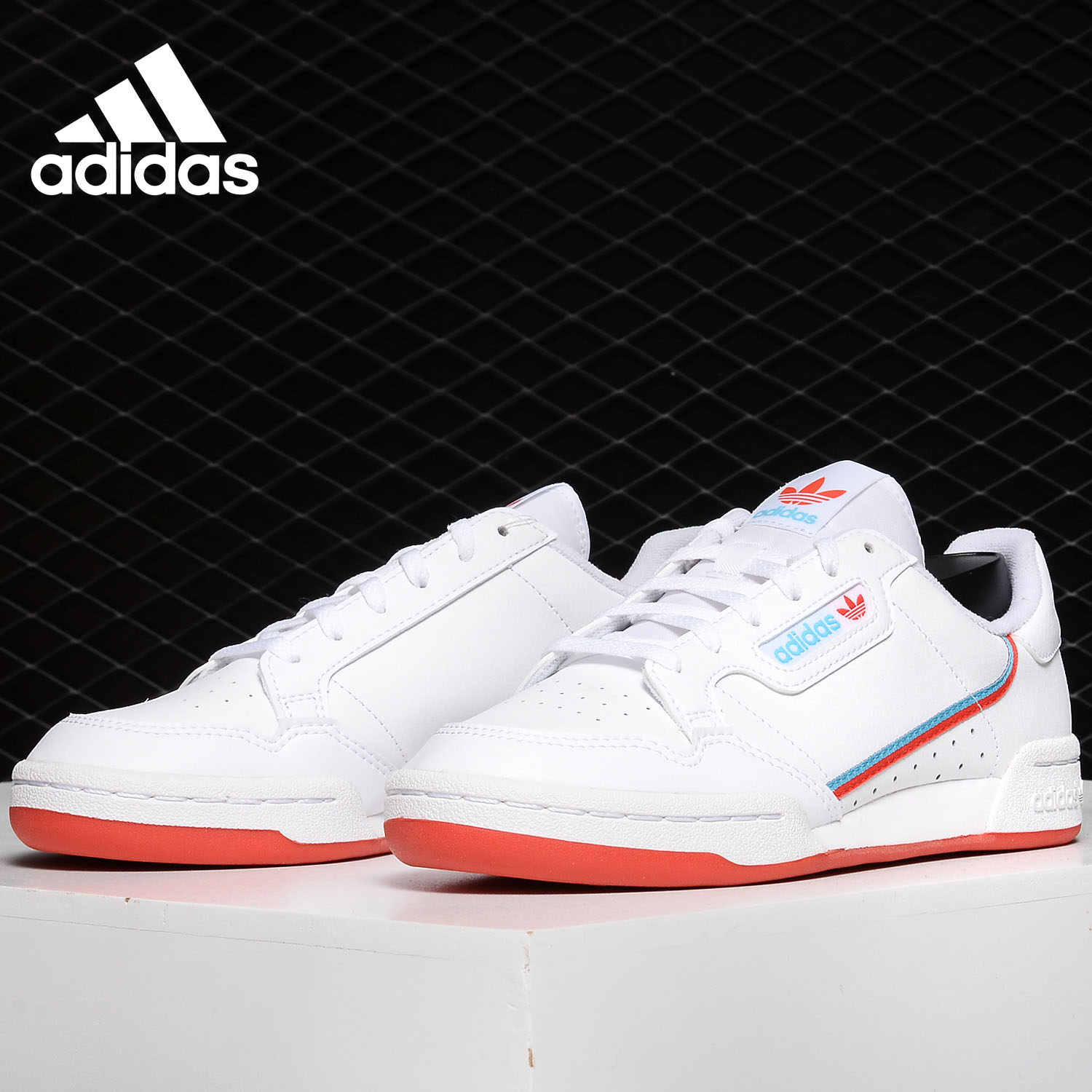 Adidas/阿迪达斯正品 三叶草 CONTINENTAL 80 J 大童鞋 EG7313