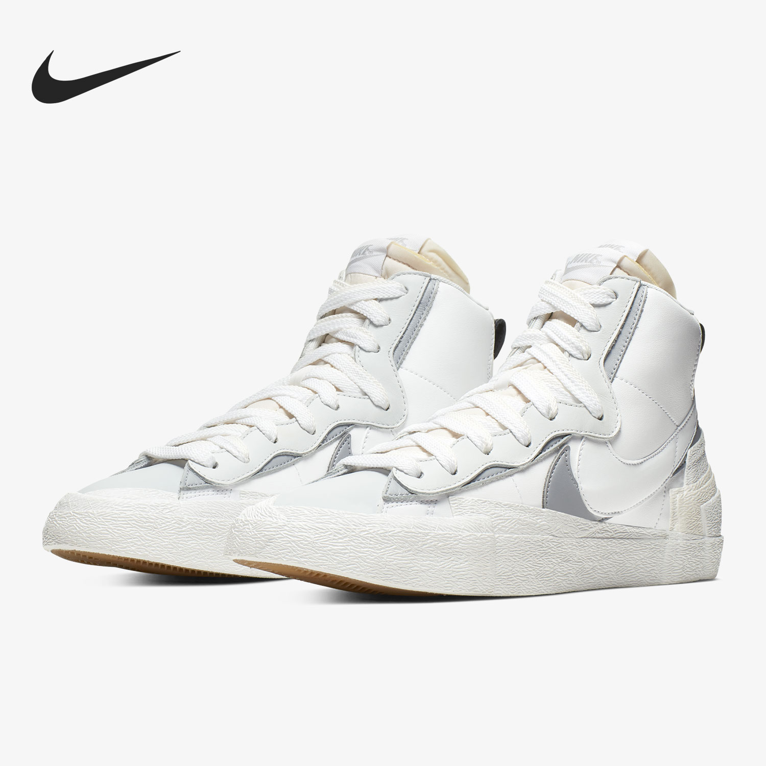 Nike/耐克正品 Blazer Mid x Sacai联名解构男女休闲鞋BV0072-100
