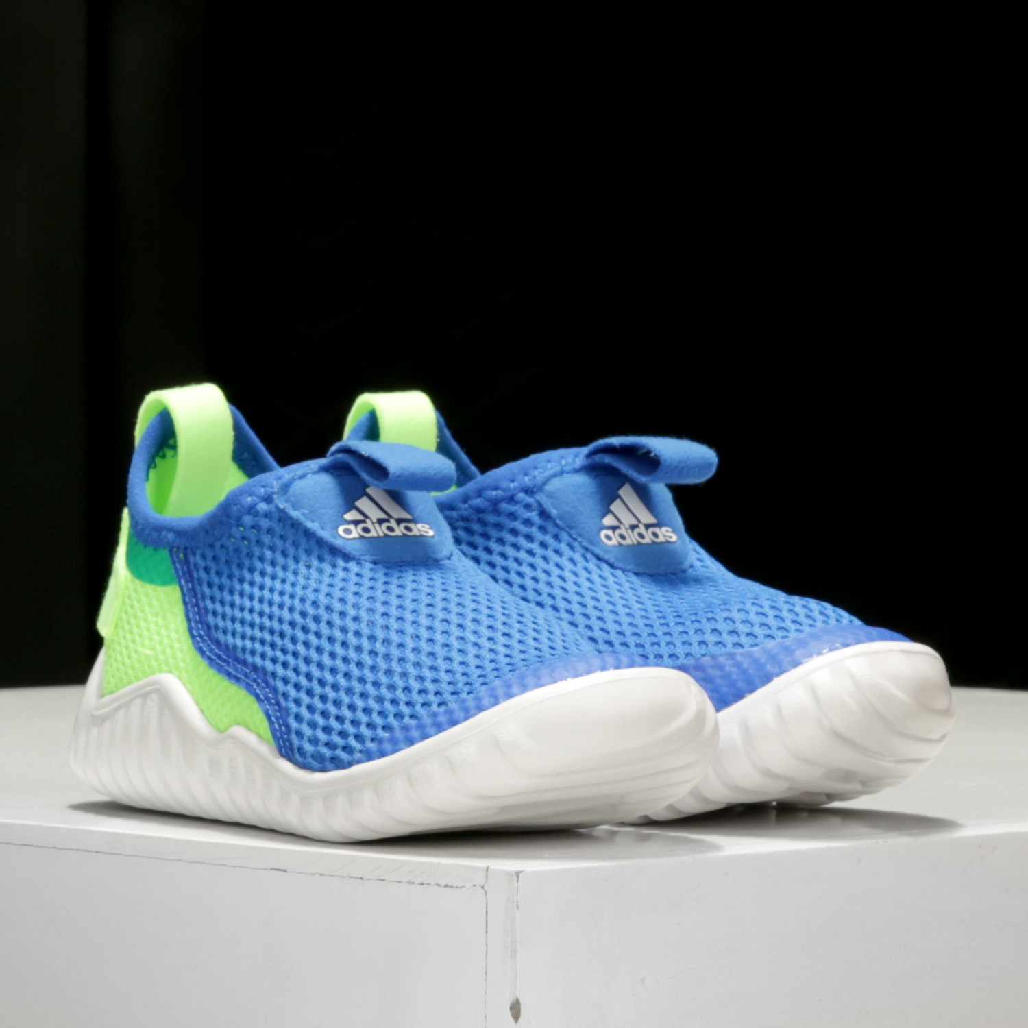 Adidas/阿迪达斯正品RapidaZen儿童训练透气舒适网面运动鞋FU7599