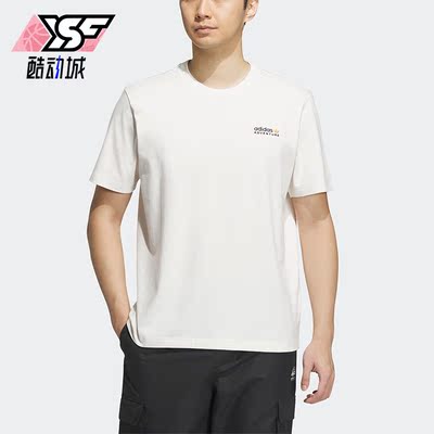 阿迪达斯男士运动短袖