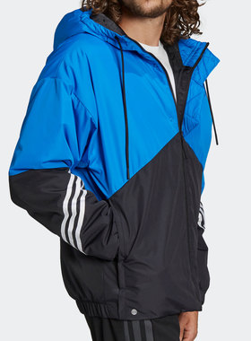Adidas/阿迪达斯正品BTS INS JKT冬季户外男子运动休闲棉服H65745