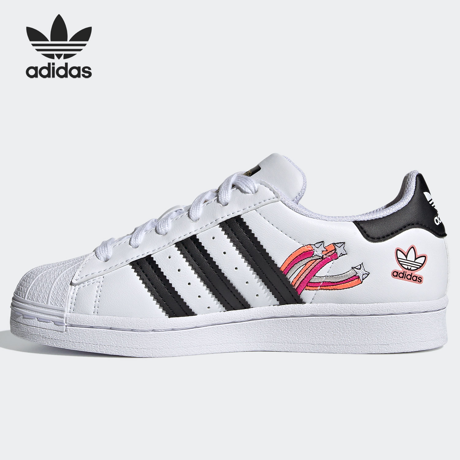 阿迪达斯正品大童运动鞋板鞋