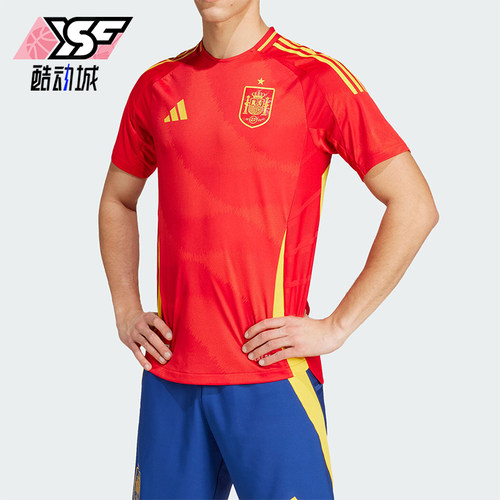 阿迪达斯男士足球运动球衣