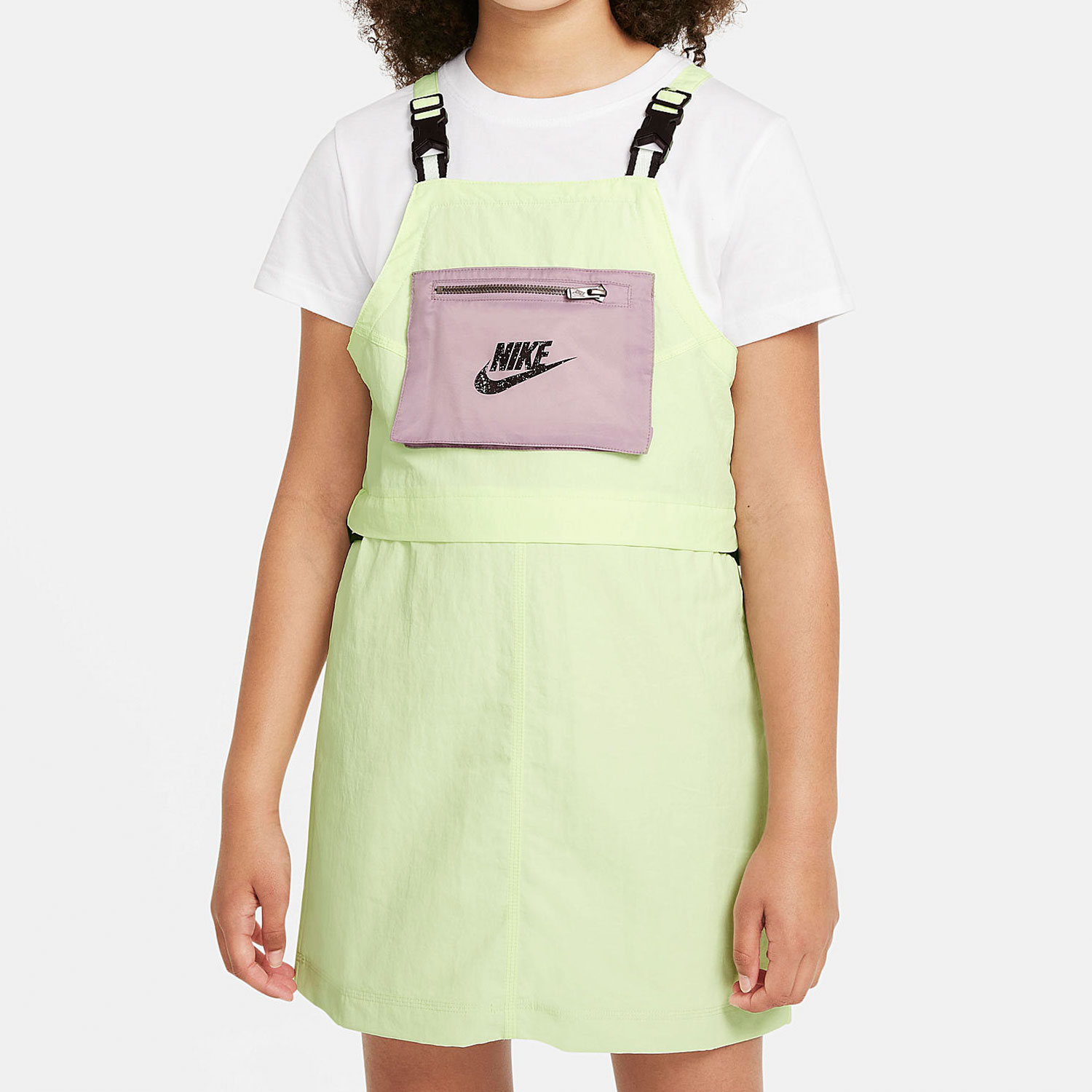 耐克正品女童休闲吊带背带连衣裙