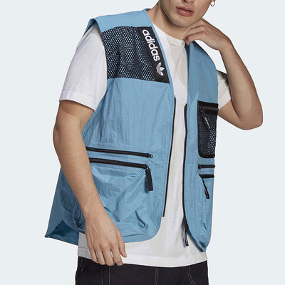 Adidas/阿迪达斯正品 三叶草ADV CARGO VEST男子运动马甲GN2352