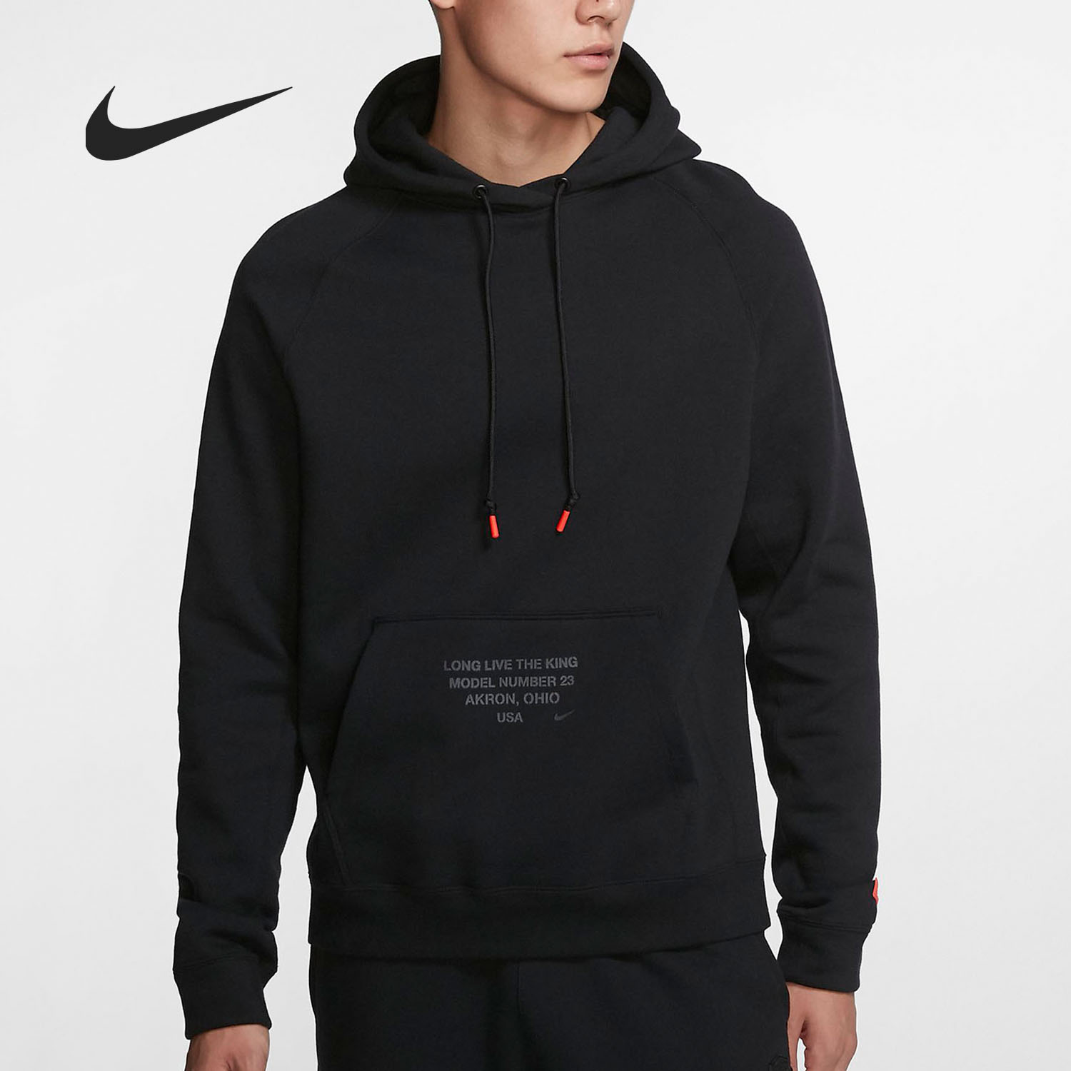 Nike/耐克正品新款LEBRON 男子篮球连帽衫舒适运动休闲卫衣AT3916