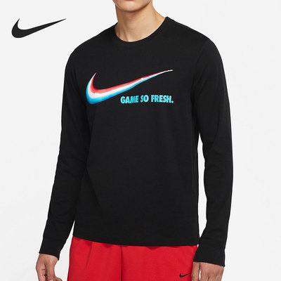 Nike/耐克正品2022春季新款男子时尚透气长袖T恤DN2998-010