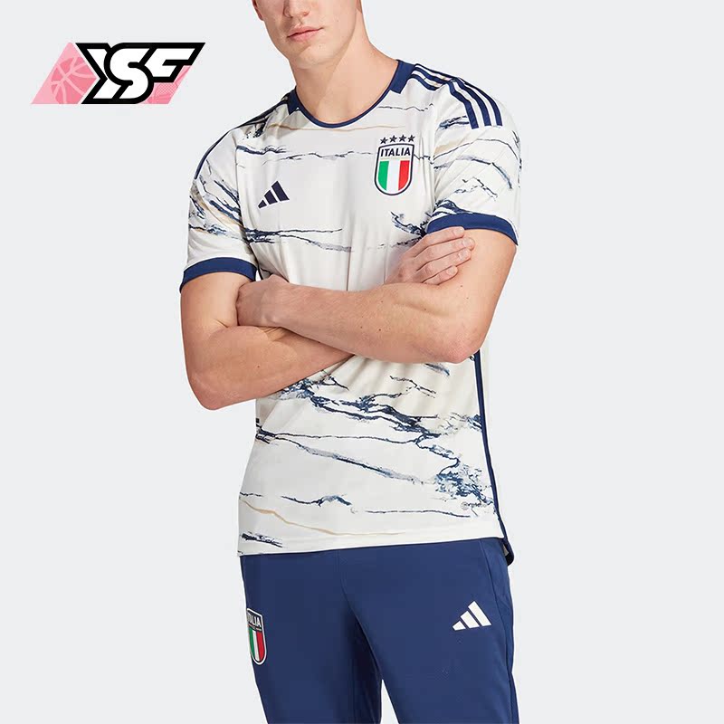 阿迪达斯正品男子运动足球T恤