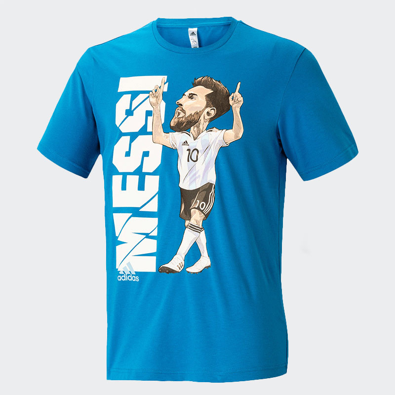 阿迪达斯正品男足球运动短袖T恤