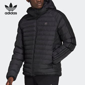 PADDED男子运动休闲棉服HD4757 三叶草JACKET Adidas 阿迪达斯正品